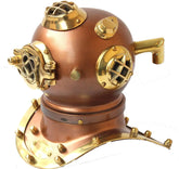 Copper Finish US Navy Diving Helmet Replica